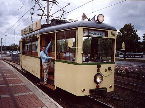 Schaffnern für die VhAG Bogestra am 04.07.2004